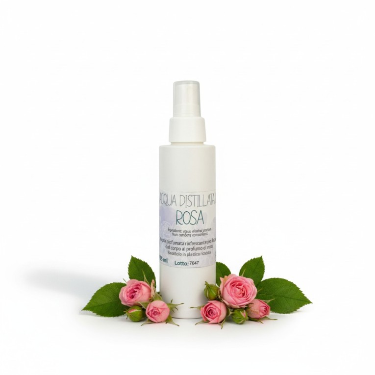 Acqua distillata rosa