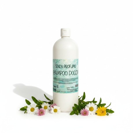 Shampo doccia senza profumo