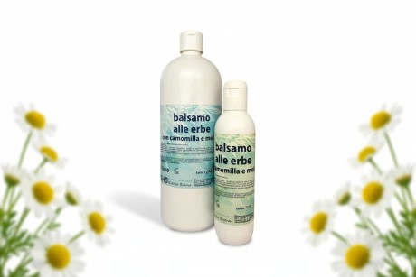 Balsamo alle erbe, con camomilla e melissa