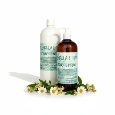 Detergente intimo, con calendula, tea tree oil e timo