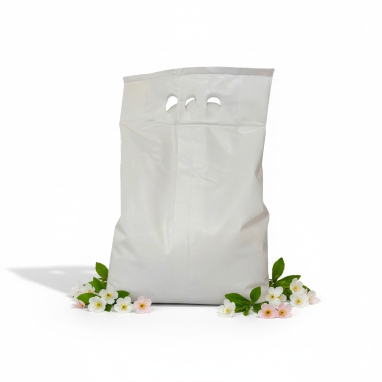 Polvere per lavatrice dietro