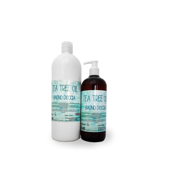 Tea tree oil body wash