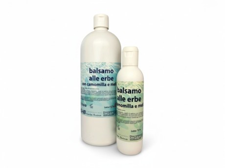 Balsamo alle erbe, con camomilla e melissa