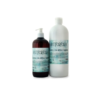 Shampoo antiforfora, con ortica e bardana