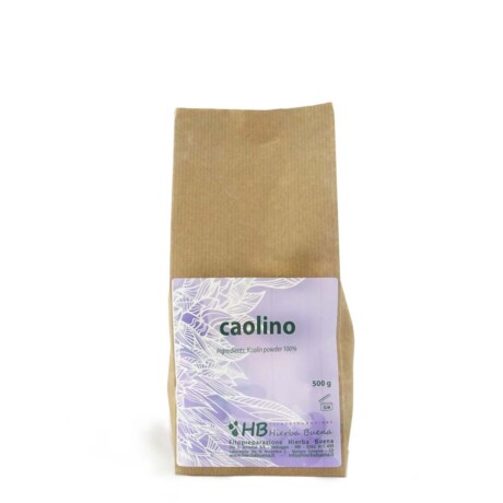 Caolino, argilla bianca polvere