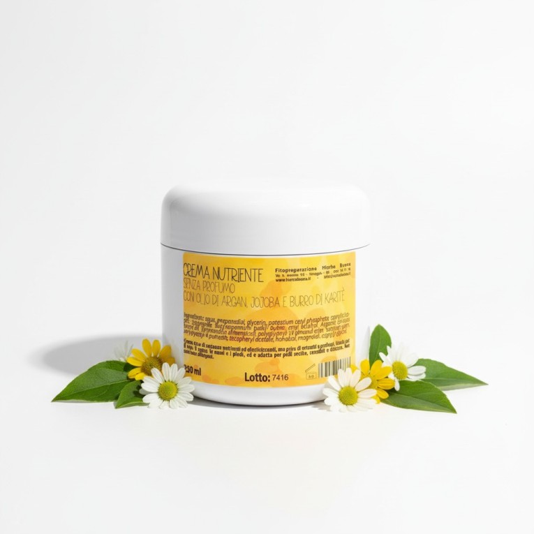 Crema nutriente dietro