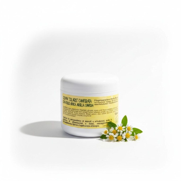 Crema solaris canforata grande dietro