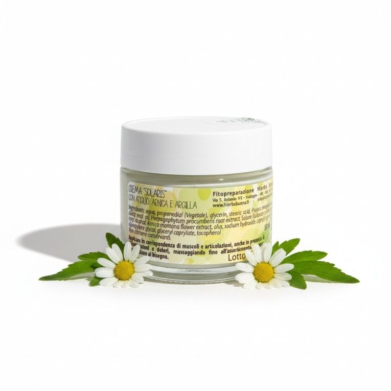 Crema solaris dietro