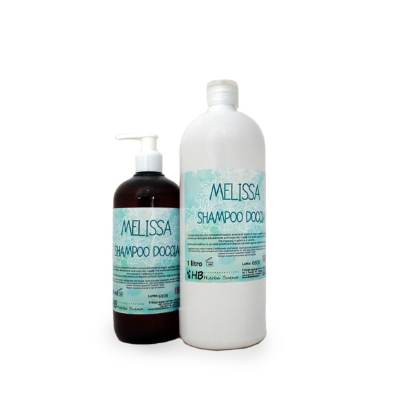Lemon balm shower shampoo