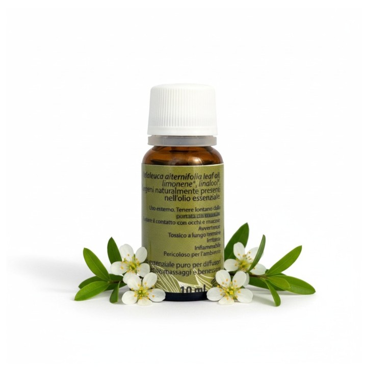 O.E. tea tree oil dietro