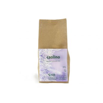 Kaolin, white clay in powder