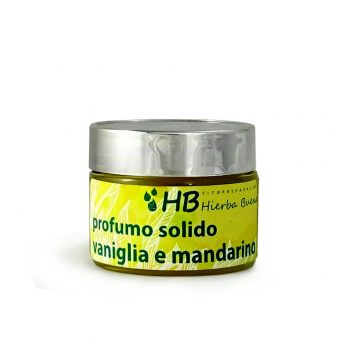 Vanilla and tangerine perfume