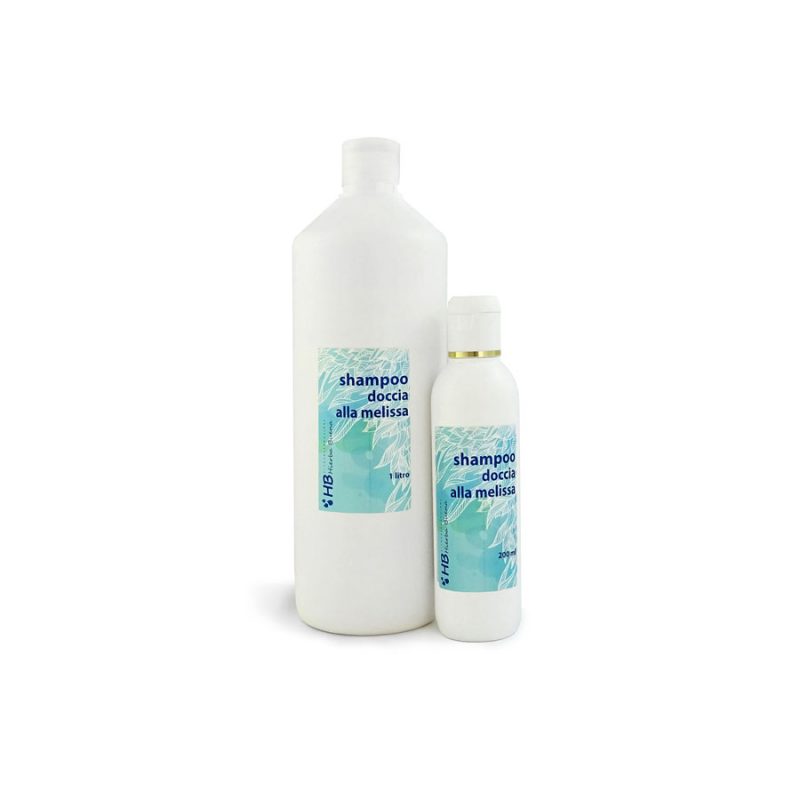 Lemon balm shower shampoo