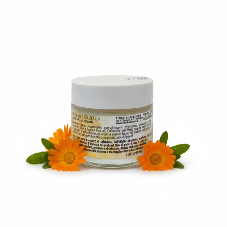 Crema calendula dietro