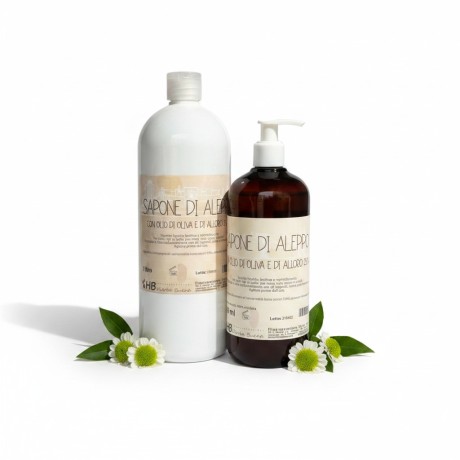 Sapone di Aleppo liquido