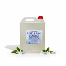 Ecodetergente per lavatrice e bucato a mano SENZA PROFUMO - 5 litri