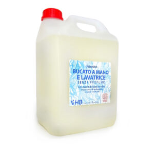 Ecodetergente per lavatrice e bucato a mano SENZA PROFUMO - 5 litri