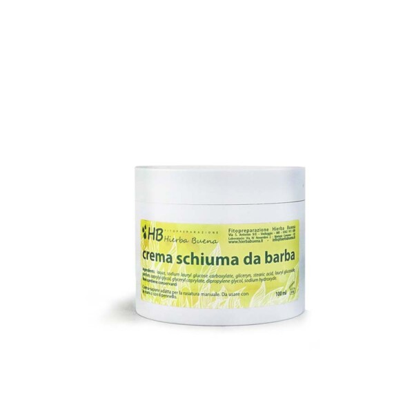 Crema schiuma da barba