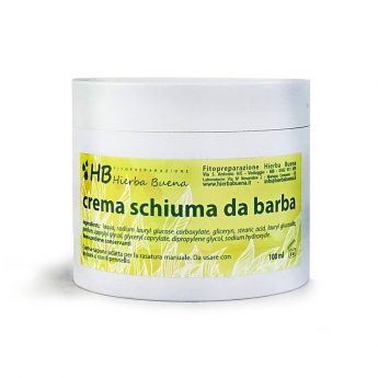 Crema schiuma da barba