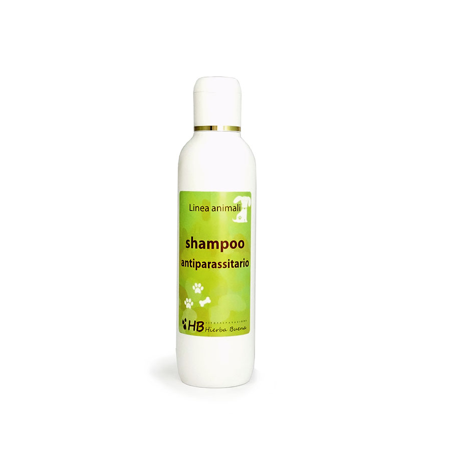 Shampoo antiparassitario con olio di Neem ed estrstto di Quassia