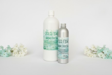 Bagno doccia dolci fiori