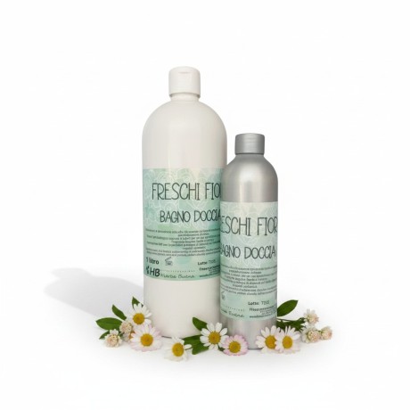 Bagno doccia freschi fiori