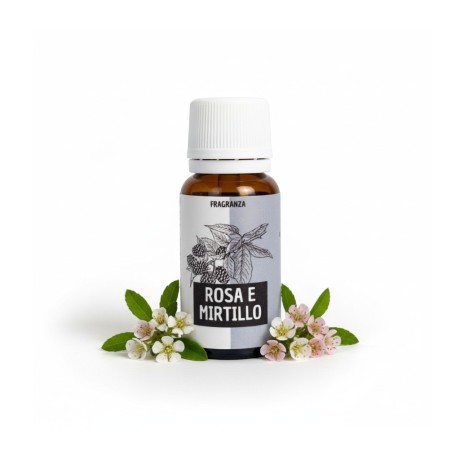Fragranza rosa e mirtillo