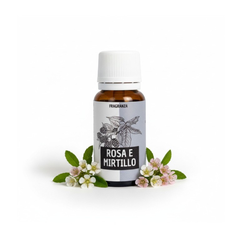 Fragranza rosa e mirtillo