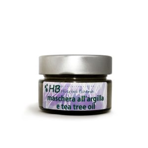 Clay and tea tree oil mask