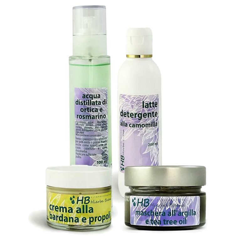 SET VISO PELLE MISTA