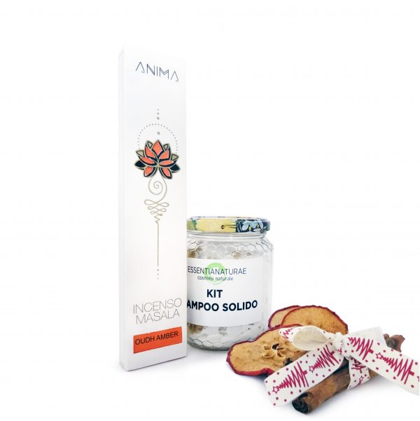 Confezione 2 incenso e kit