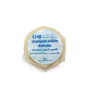 Shampoo solido delicato