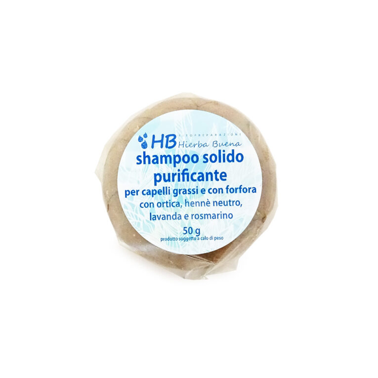 SHAMPOO SOLIDO PURIFICANTE 50 G