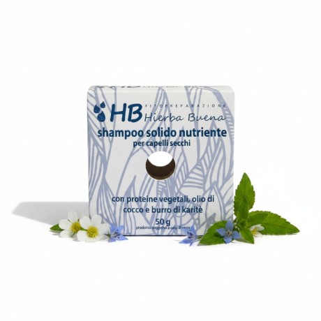 Shampoo solido nutriente