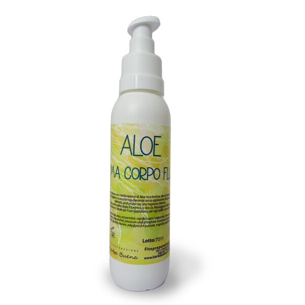 Crema corpo fluida all'aloe - 200 ml